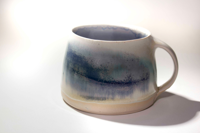 handgetöpferte Kaffeetasse